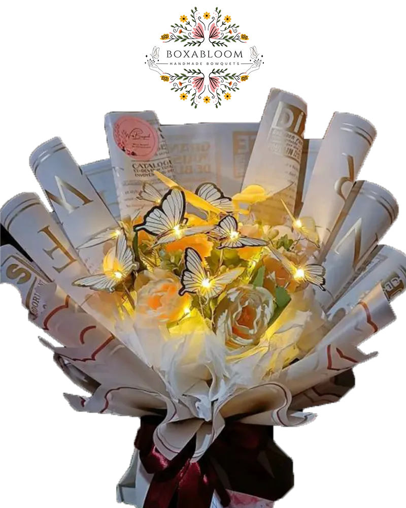 Butterfly LED Fairy Bouquet