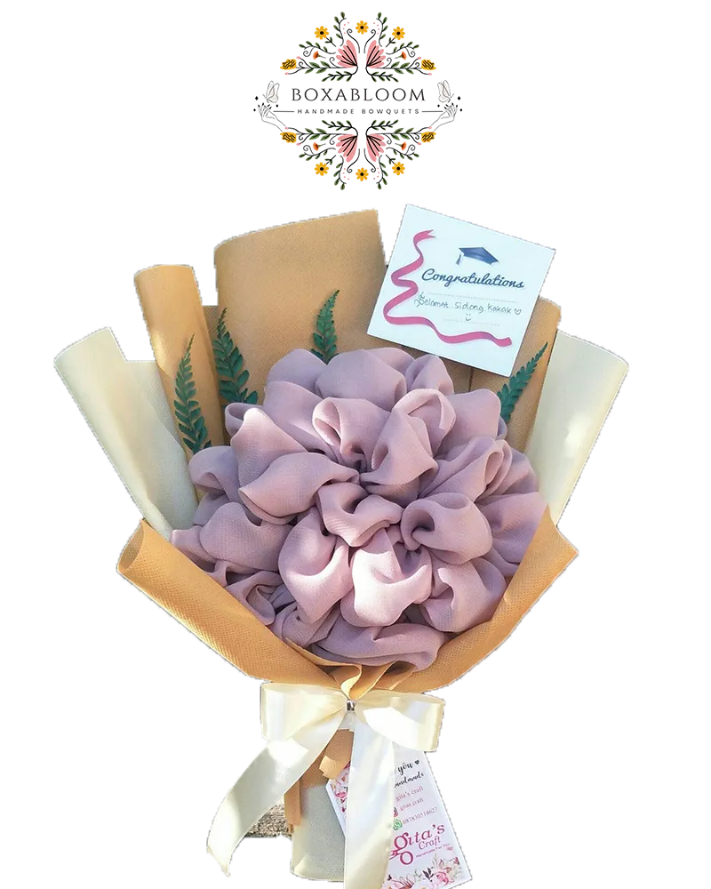 Buket Hijab Bella Square (3 Pcs)